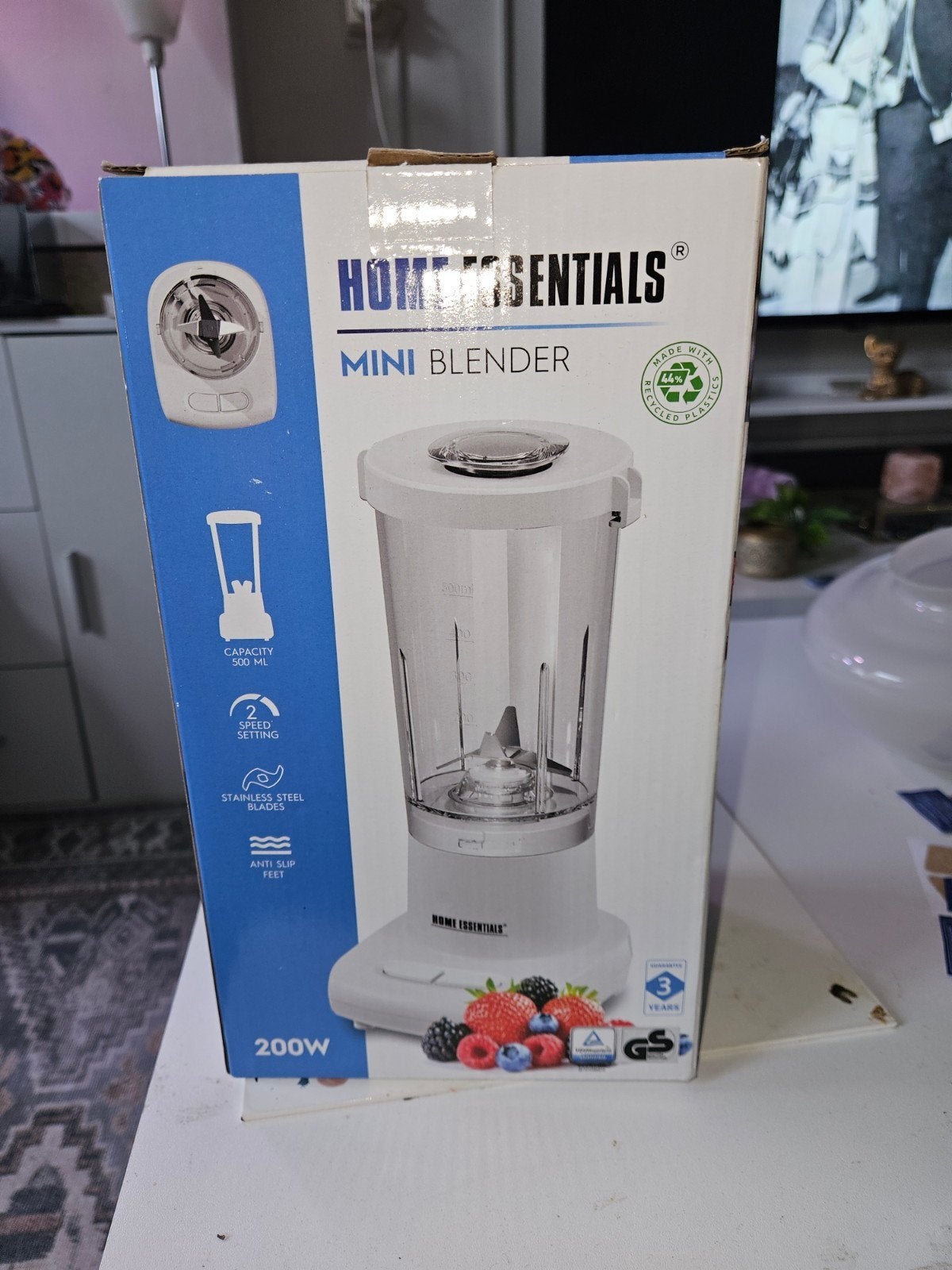 Home Essentials Mini Blender - Nieuw in doos, Ophalen of Verzenden, Nieuw, Blender