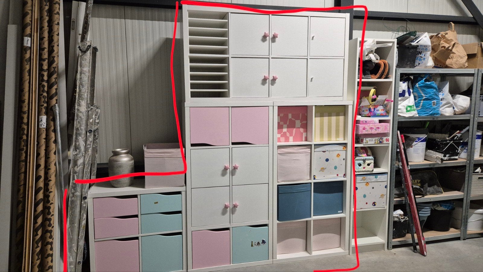 Self/Wardrobe IKEA KALLAX