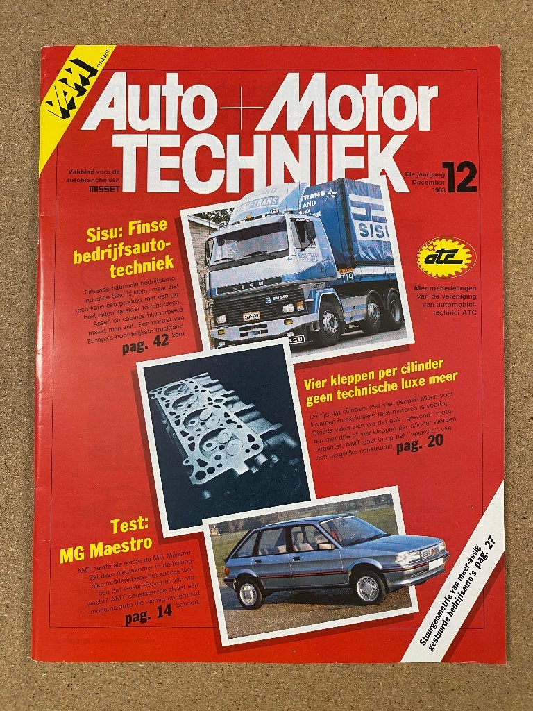 Auto Motor Techniek 12 1983, Verzenden, Gelezen, Algemeen