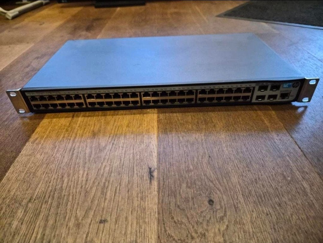 HP 1920-48G Switch JG927A - 48-poorts Gigabit Ethernet, Ophalen of Verzenden, Zo goed als nieuw