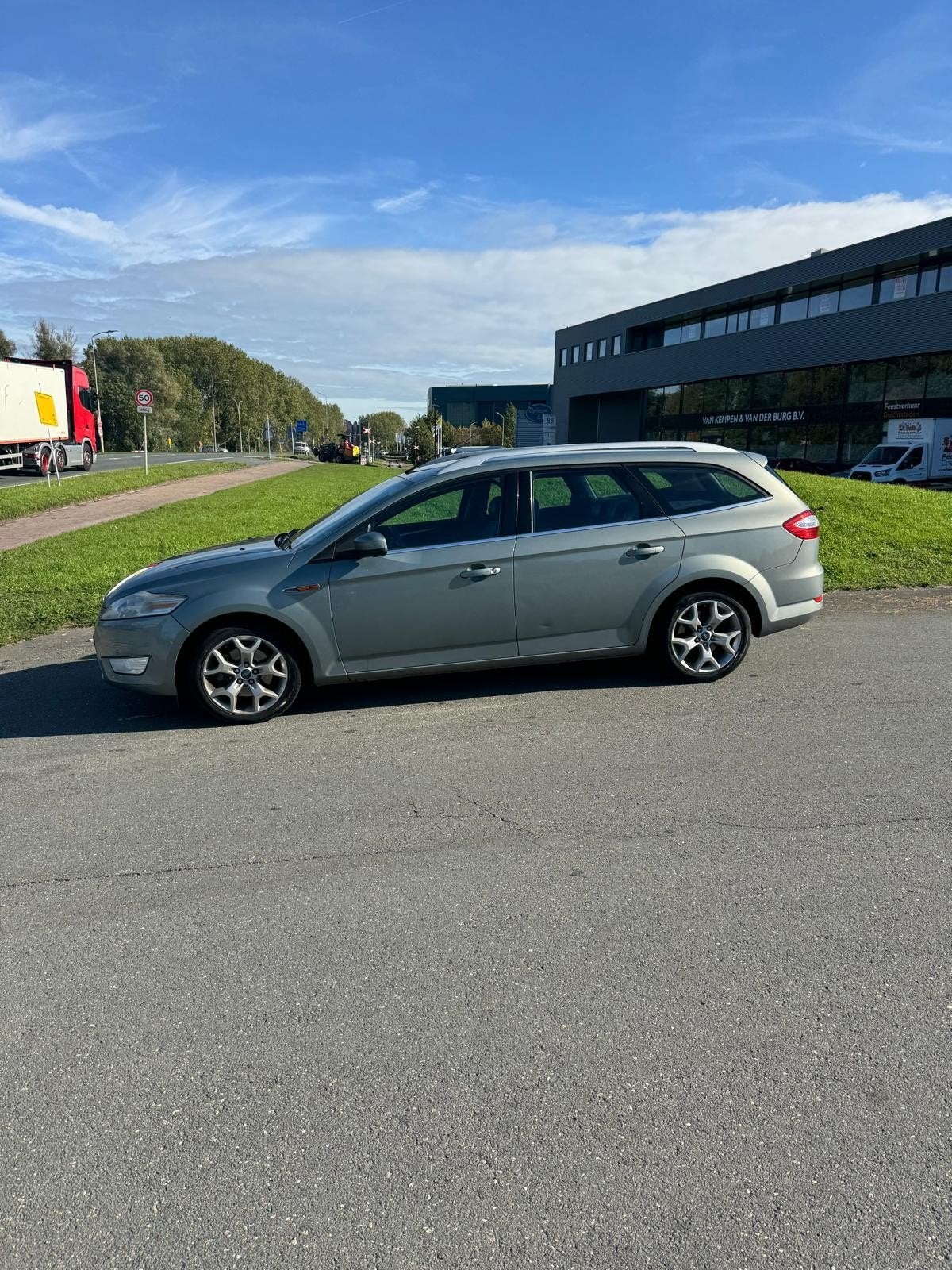 Ford Mondeo 2.0 Tdci 103KW Wagon AUT 2008 Grijs, Auto's, 4 cilinders, Stationwagon, Diesel, Particulier