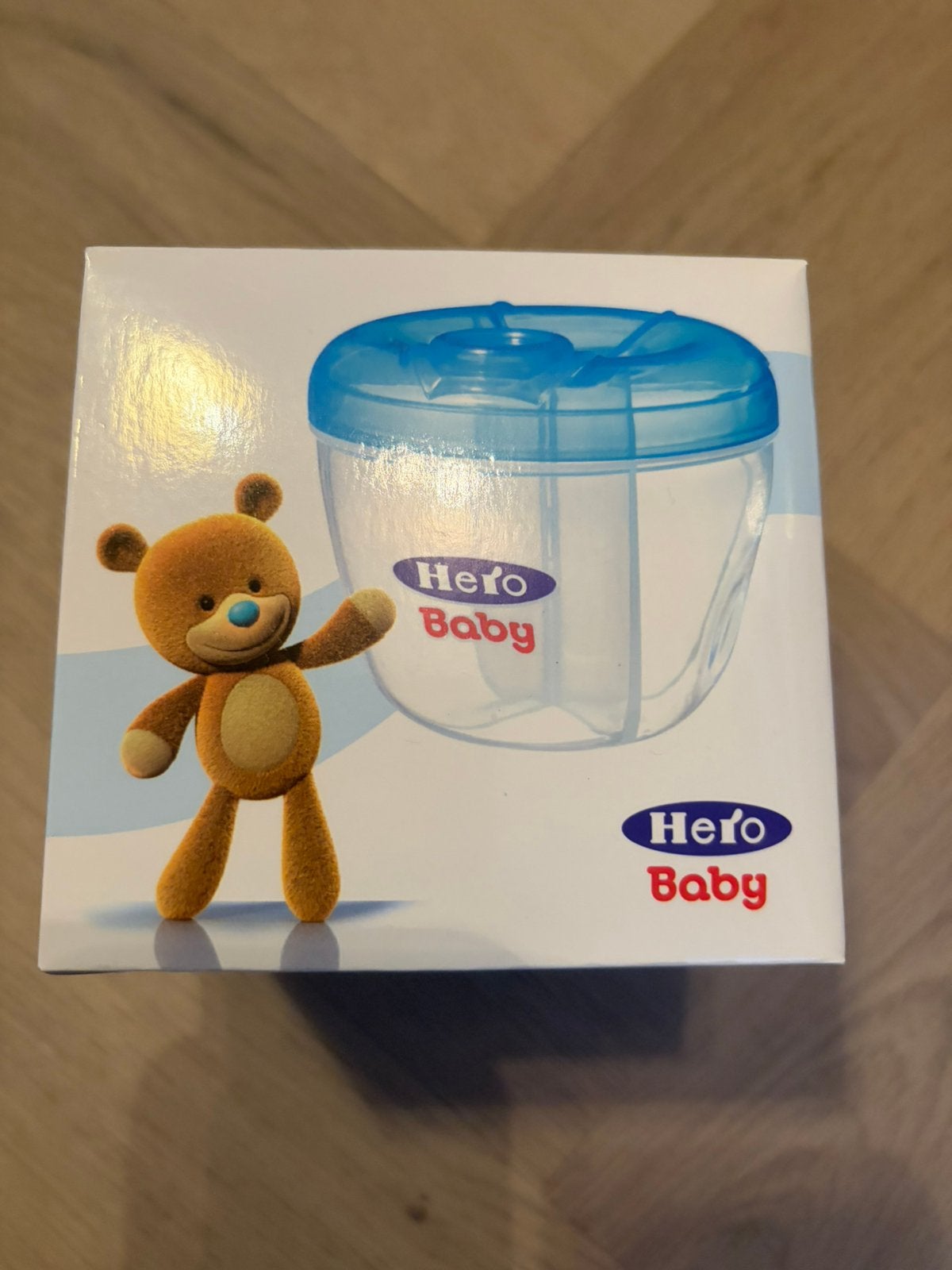 Hero baby reisbox melkpoeder 4 compartimenten NIEUW, Ophalen of Verzenden, Nieuw, Overige typen