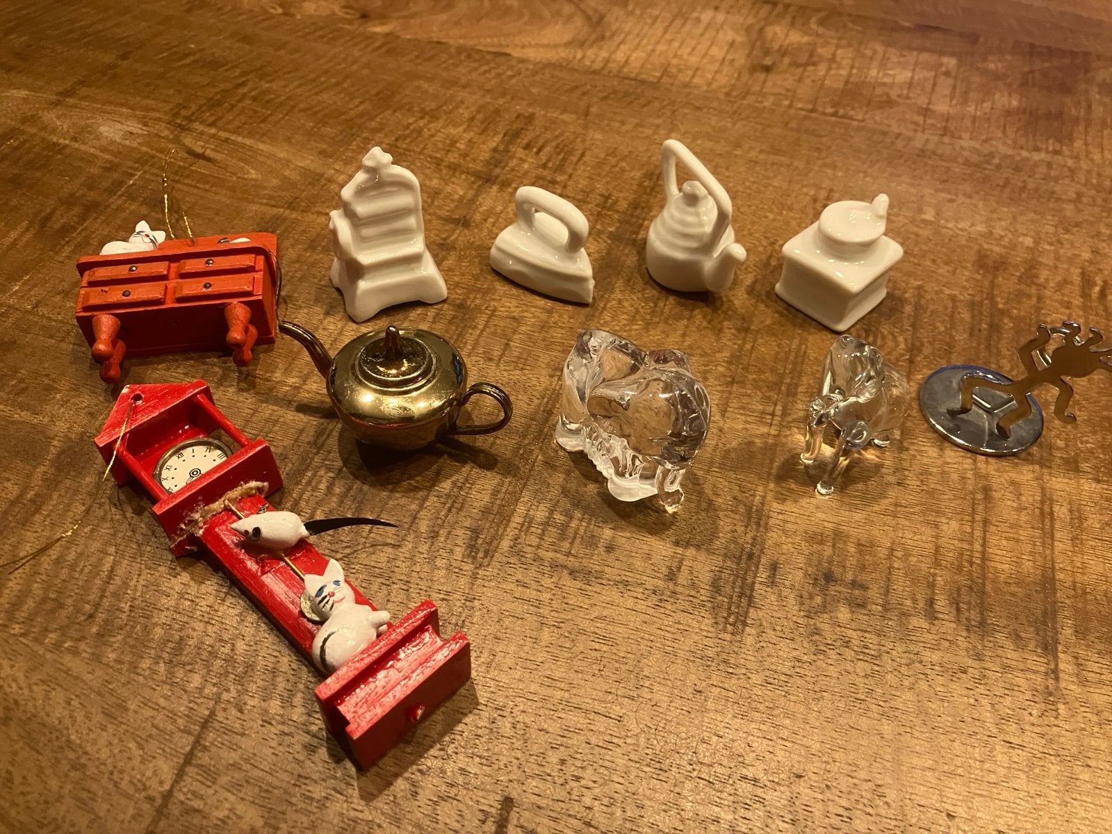 Diverse Letterbak retro Figuurtjes - Miniatuur Collectie, Ophalen of Verzenden, Gebruikt