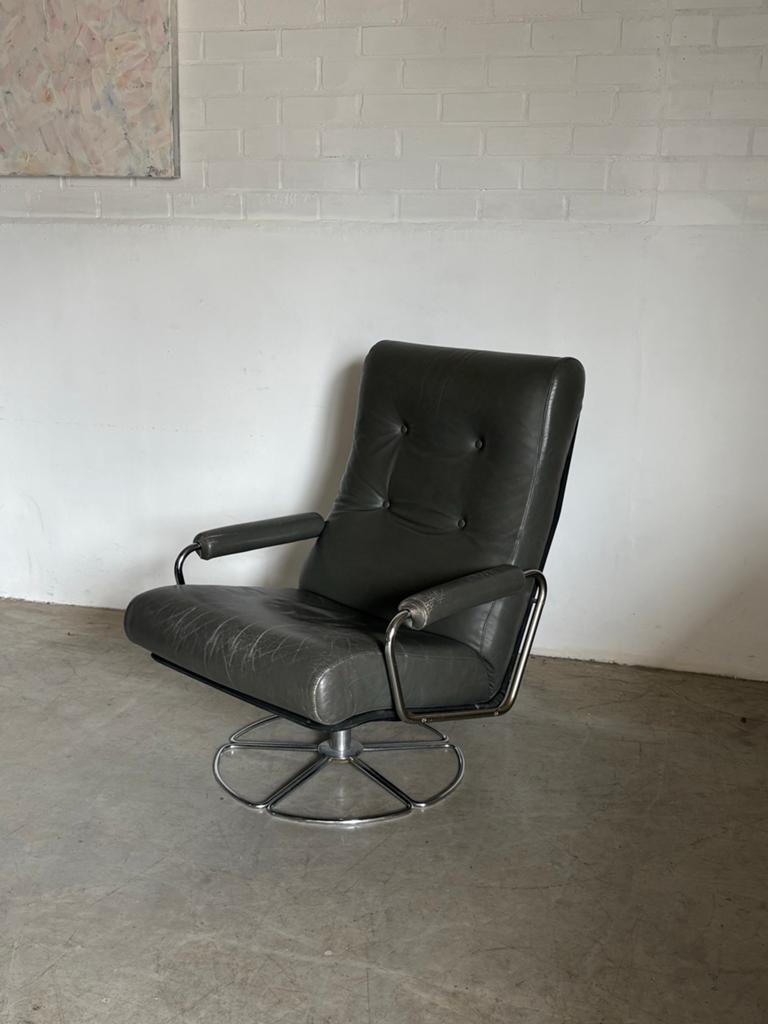 Vintage stoel, Ophalen, Zo goed als nieuw, 75 tot 100 cm, 50 tot 75 cm