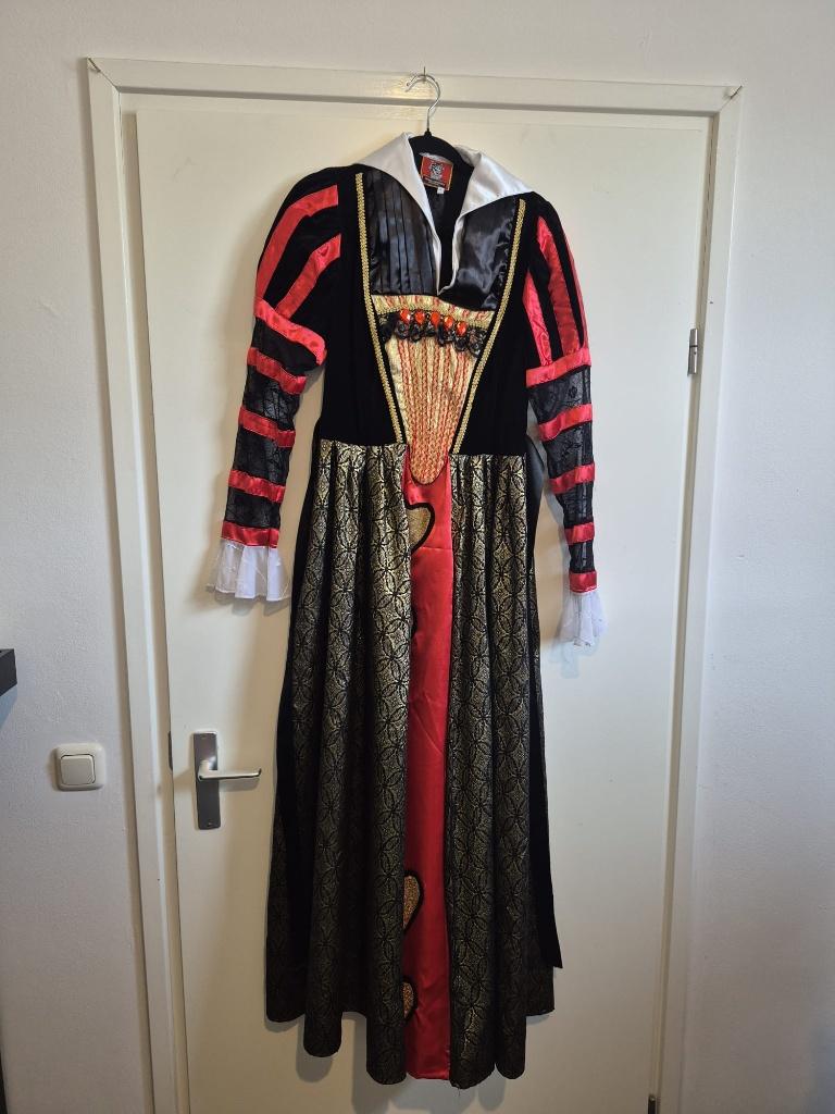 Jurk Queen of Hearths - Maat L, Maat 42/44 (L), Ophalen of Verzenden, Kleding, Gedragen