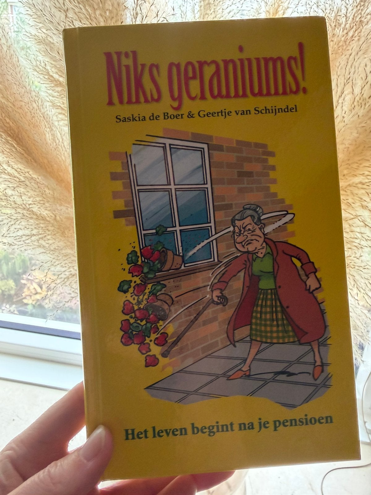 Niks geraniums!, Ophalen of Verzenden, Gelezen, Overige typen