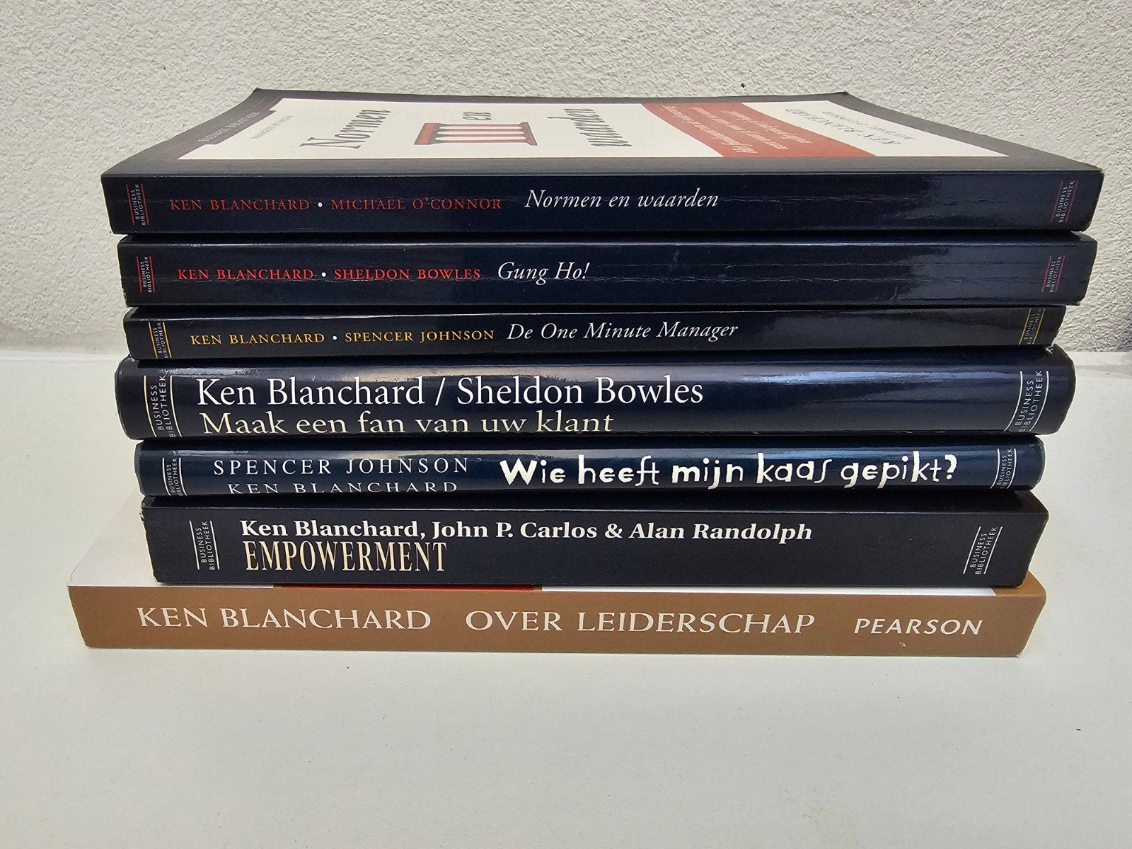 Ken Blanchard Management Boeken Collectie (6 stuks), Ophalen of Verzenden, Gelezen, Ken Blanchard