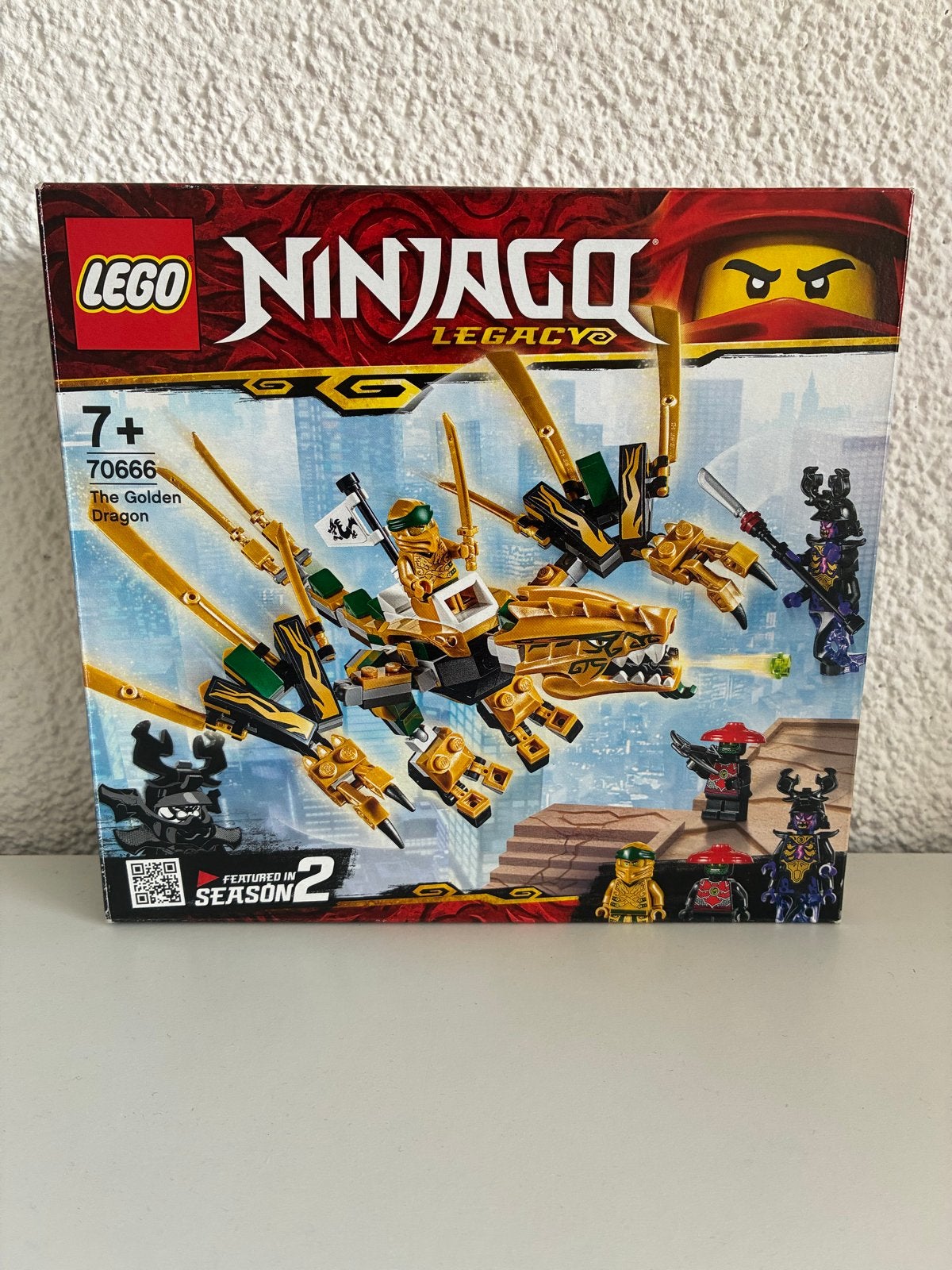 LEGO Ninjago Legacy 70666 De Gouden Draak, Ophalen, Lego, Zo goed als nieuw, Compleet