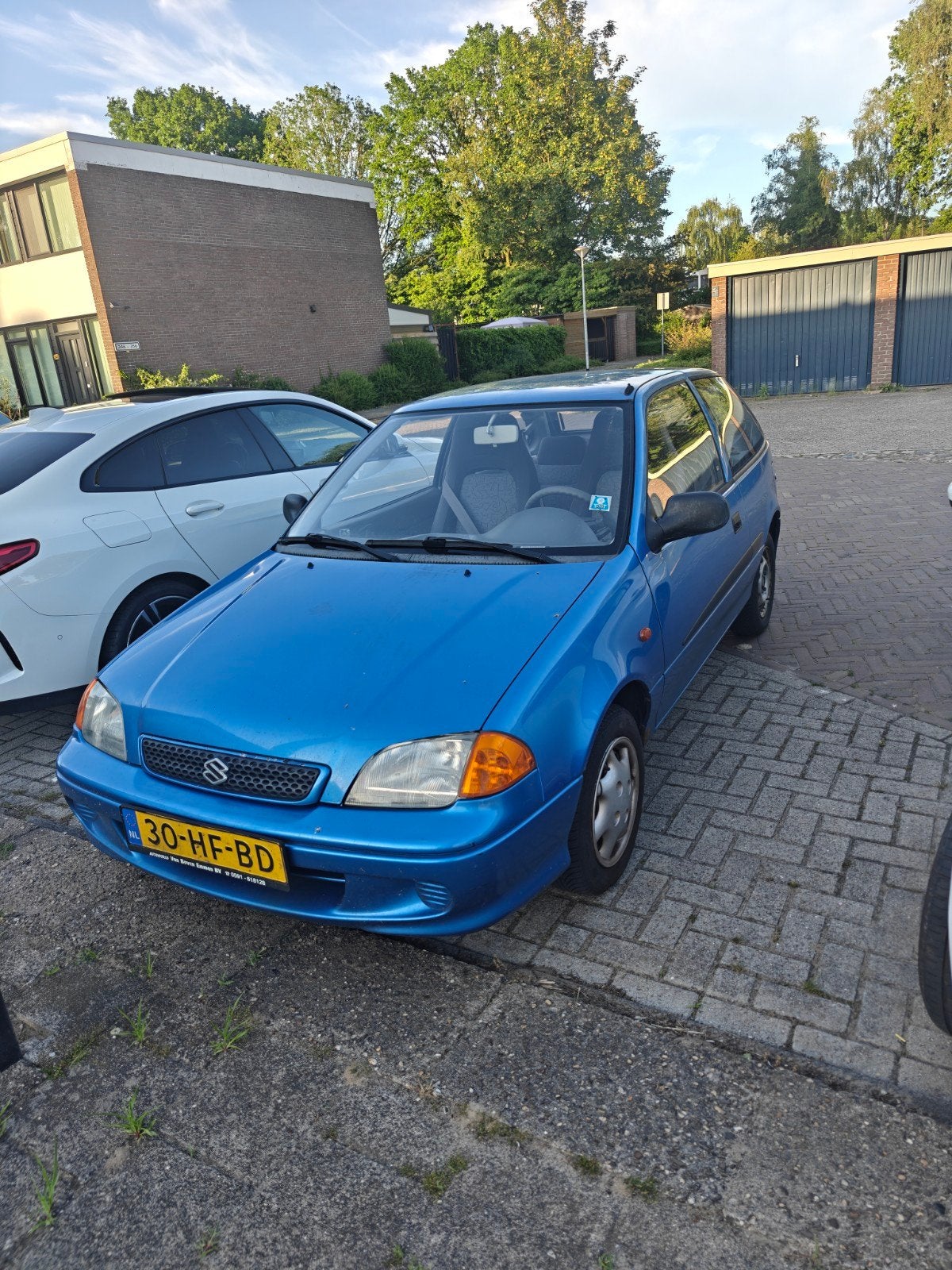 Suzuki Swift 1.3 AUT 2001 Blauw, Auto's, 785 kg, 4 cilinders, Blauw, Swift