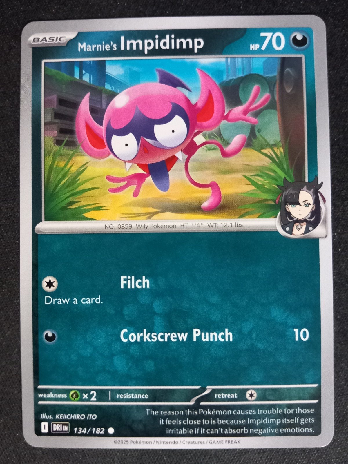 Marnie's Impidimp 134/182 Destined Rivals NM, Verzenden, Zo goed als nieuw, Losse kaart