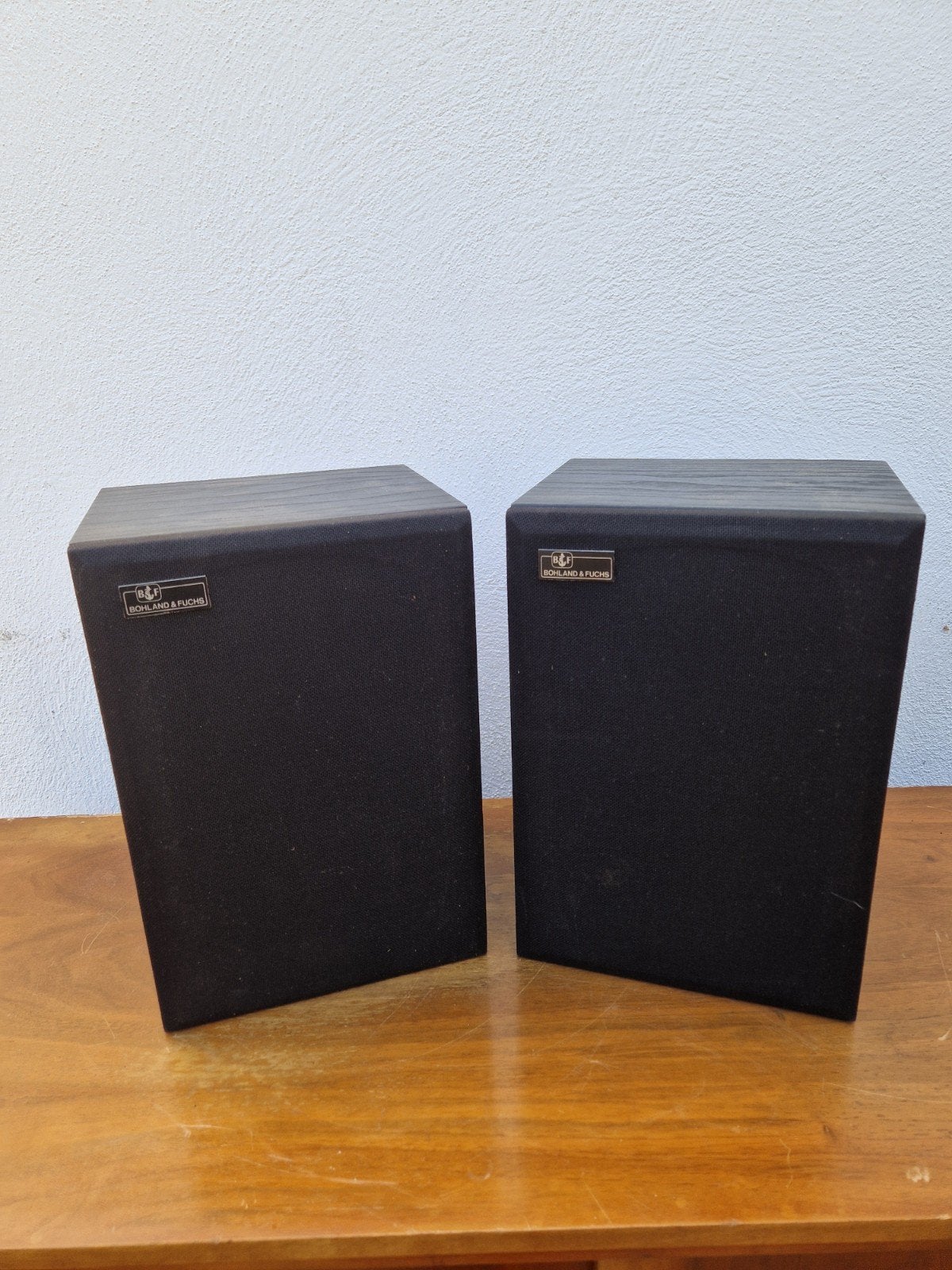 Goed werkende speakers - Bohlund & Fuchs BFB1312, Audio, Tv en Foto, Luidsprekers, Overige merken, Stereo speakers, Gebruikt, Bohlund & Fuchs