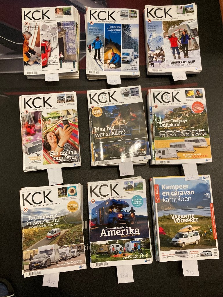 Kampeer en Caravan Kampioen 2012-2019, Ophalen, Zo goed als nieuw