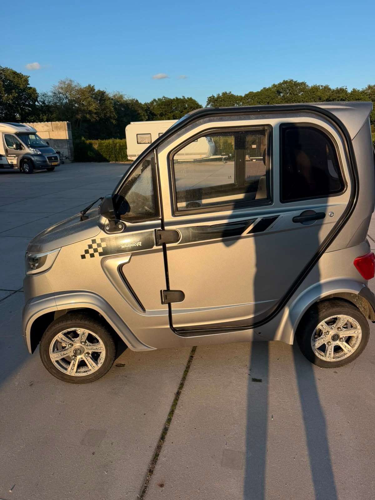 Econello overdekte scootmobiel rijbewijs vrij, Ophalen, 46 km of meer, 16 km/u of meer