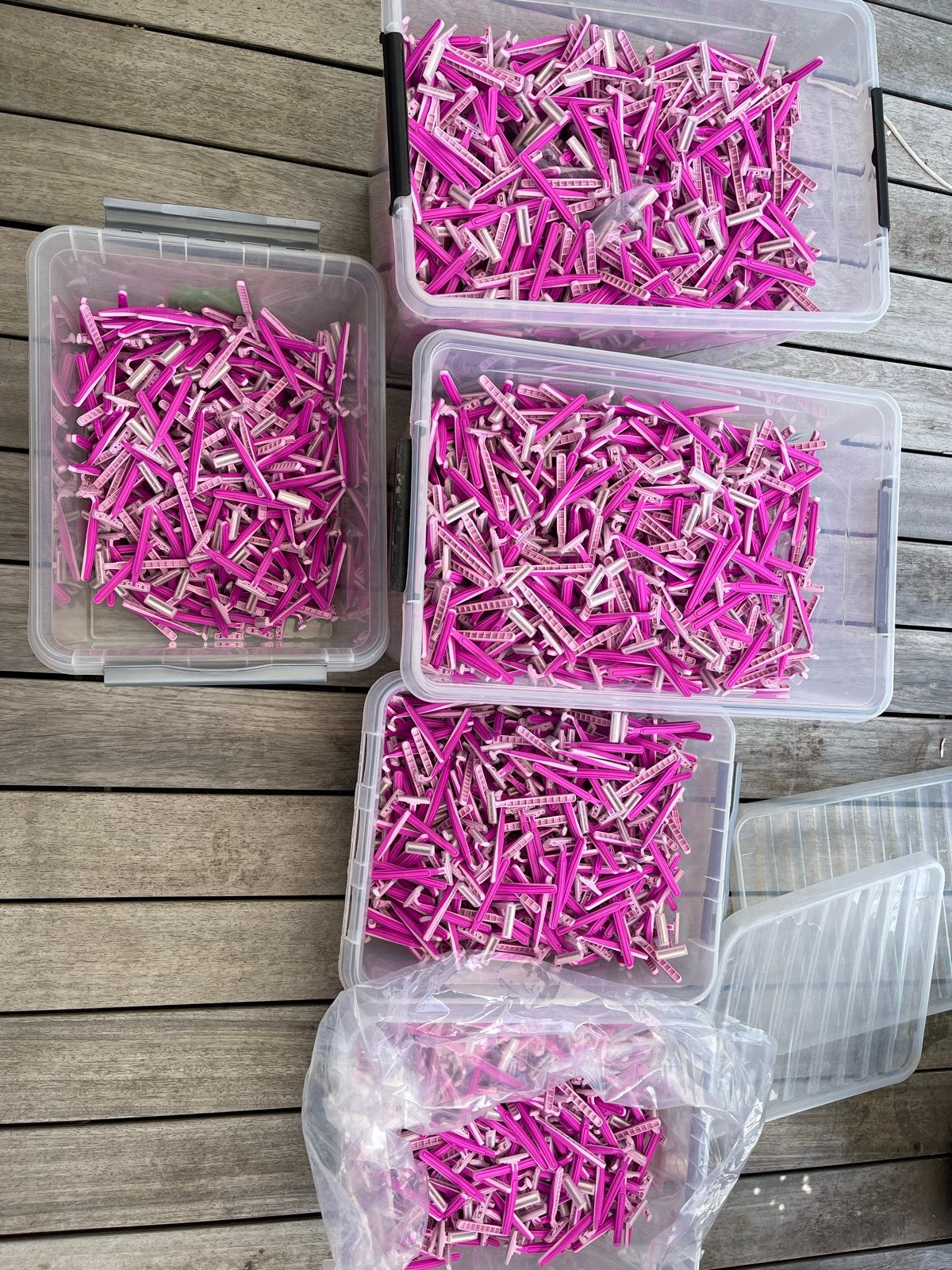 Nieuwe wegwerp scheermesjes (3000-4000 stuks) - DM kwaliteit, Ophalen of Verzenden, Nieuw, Overige typen