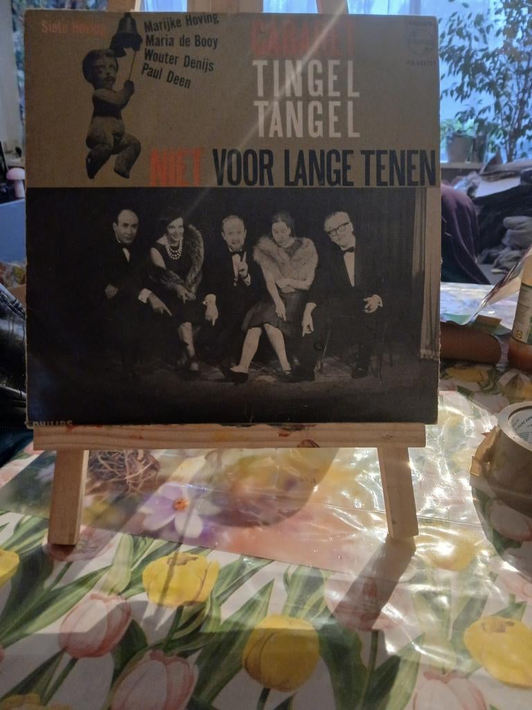 Cabaret Tingel Tangel - Niet Voor Lange Tenen LP, Ophalen of Verzenden, Gebruikt, 12 inch, Overige genres