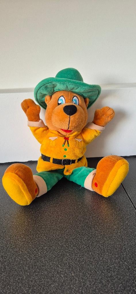 Knuffel bollo de beer, Kinderen en Baby's, Ophalen of Verzenden, Zo goed als nieuw, Beer, Middelgroot (20 tot 80 cm)