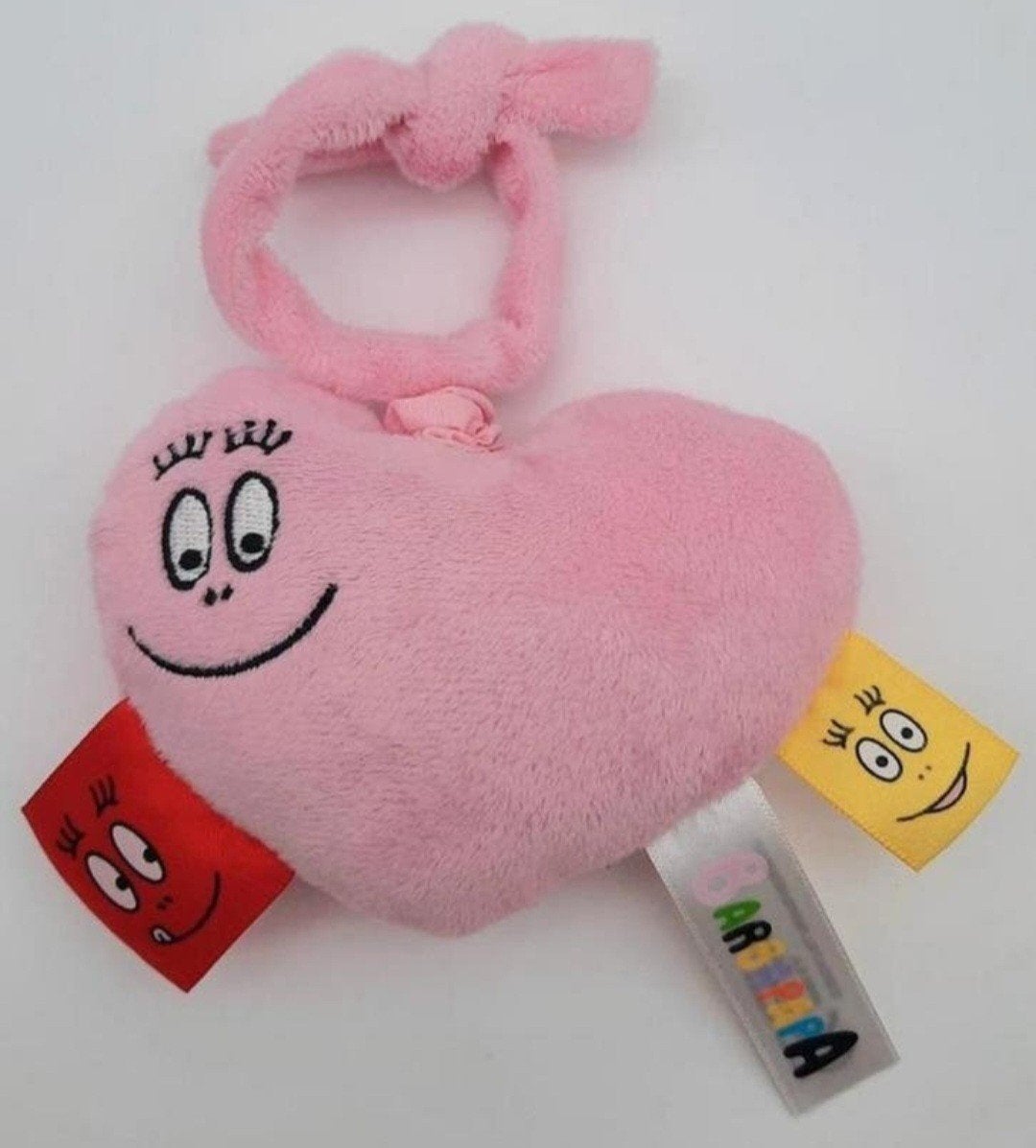 Barbapapa hartvormige knuffeltje uit 2010, Ophalen of Verzenden, Zo goed als nieuw, Overige typen, Klein (minder dan 20 cm)