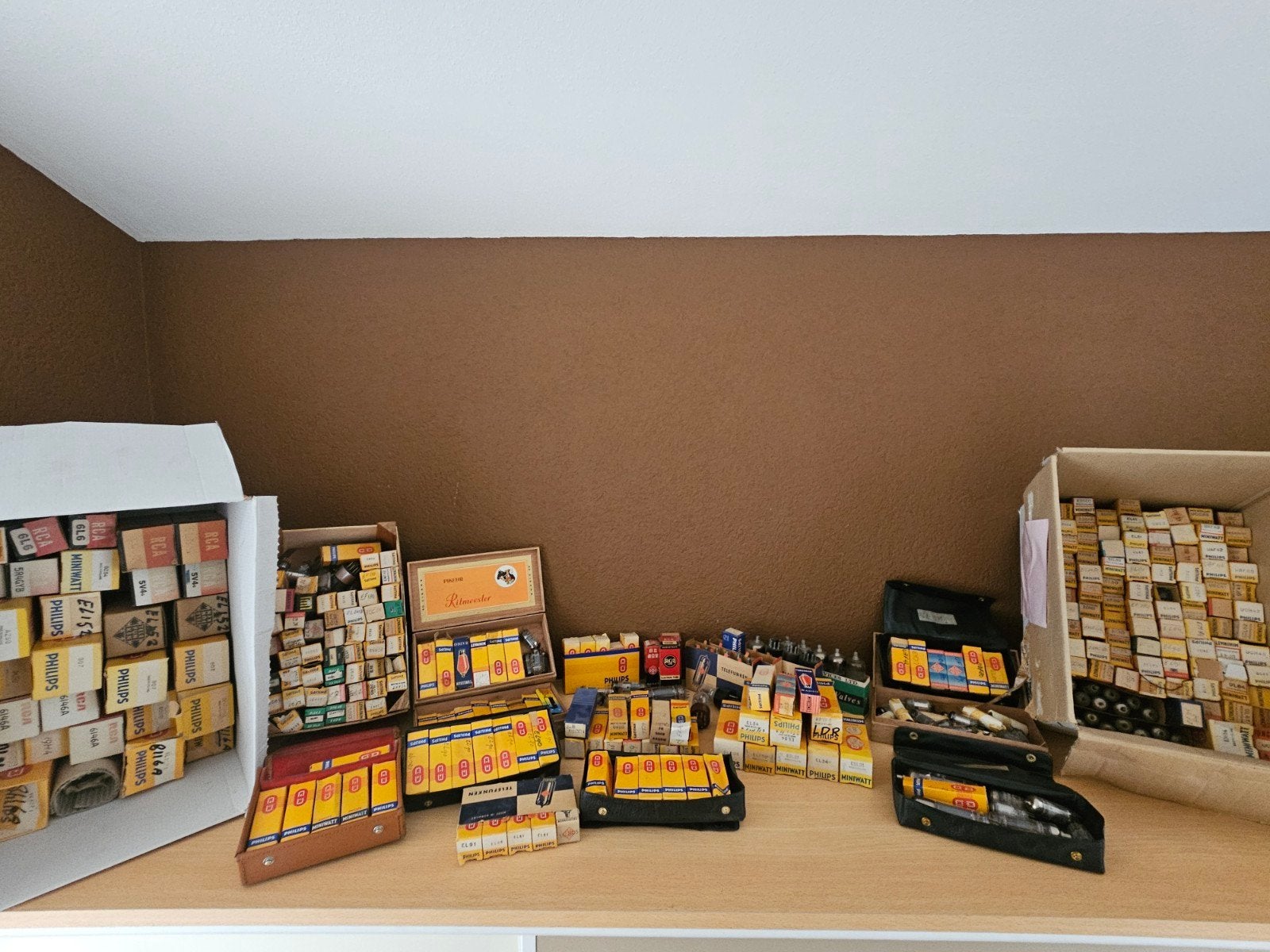 Grote collectie vintage radiobuizen(Philips, RCA, Telefunken, Ophalen of Verzenden, Nieuw