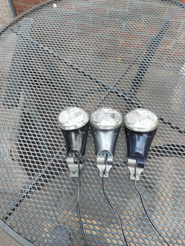Gazelle Twin Eye LED Fietslamp- Dynamo Aangedreven, Verzenden, Gebruikt, Dynamo, Voorlicht