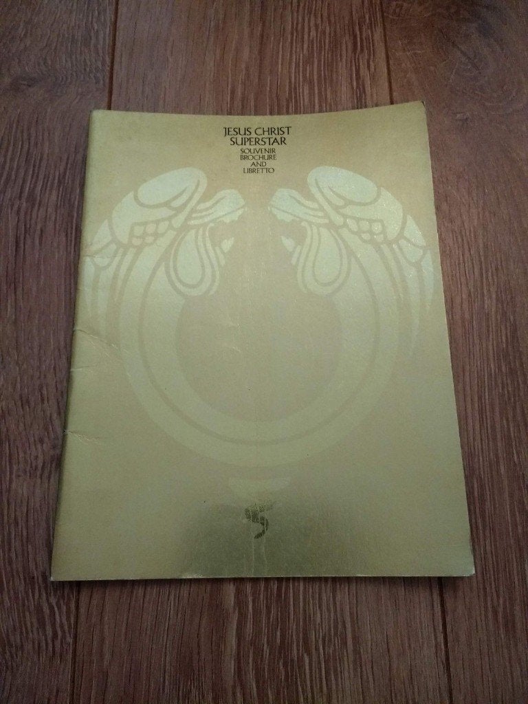 Jesus Christ Superstar Souvenir Brochure and Libretto, Verzamelen, Ophalen of Verzenden, Zo goed als nieuw, Overige typen