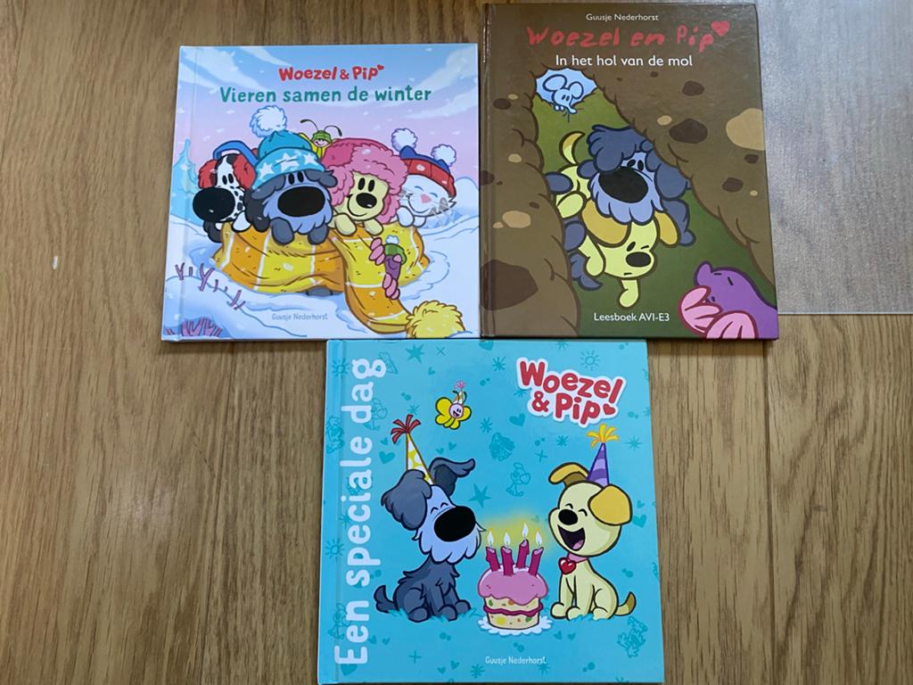 Woezel & Pip Boeken Set - 3 Stuks, Boeken, Fictie algemeen, Jongen of Meisje, Ophalen of Verzenden, Zo goed als nieuw