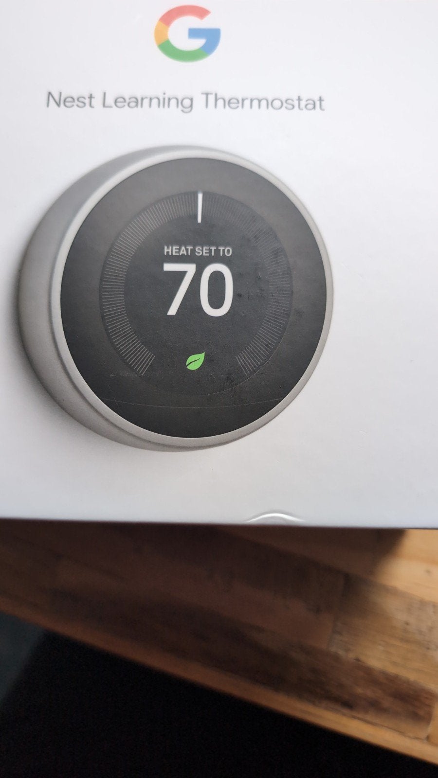 Google Nest Learning Thermostat - RVS (T3007ES), Ophalen of Verzenden, Slimme thermostaat, Nieuw