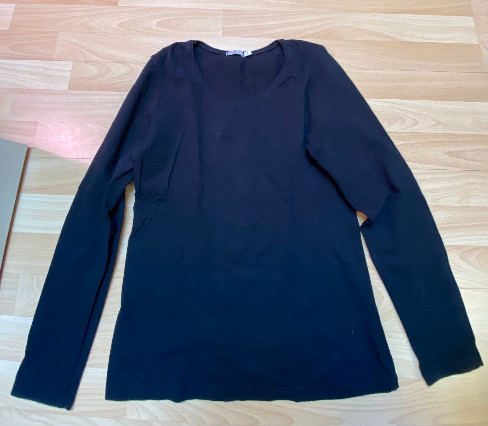 Nieuw zwart la Ligna lange mouw shirt maat L 40, Maat 38/40 (M), Zwart, Nieuw, Ophalen of Verzenden