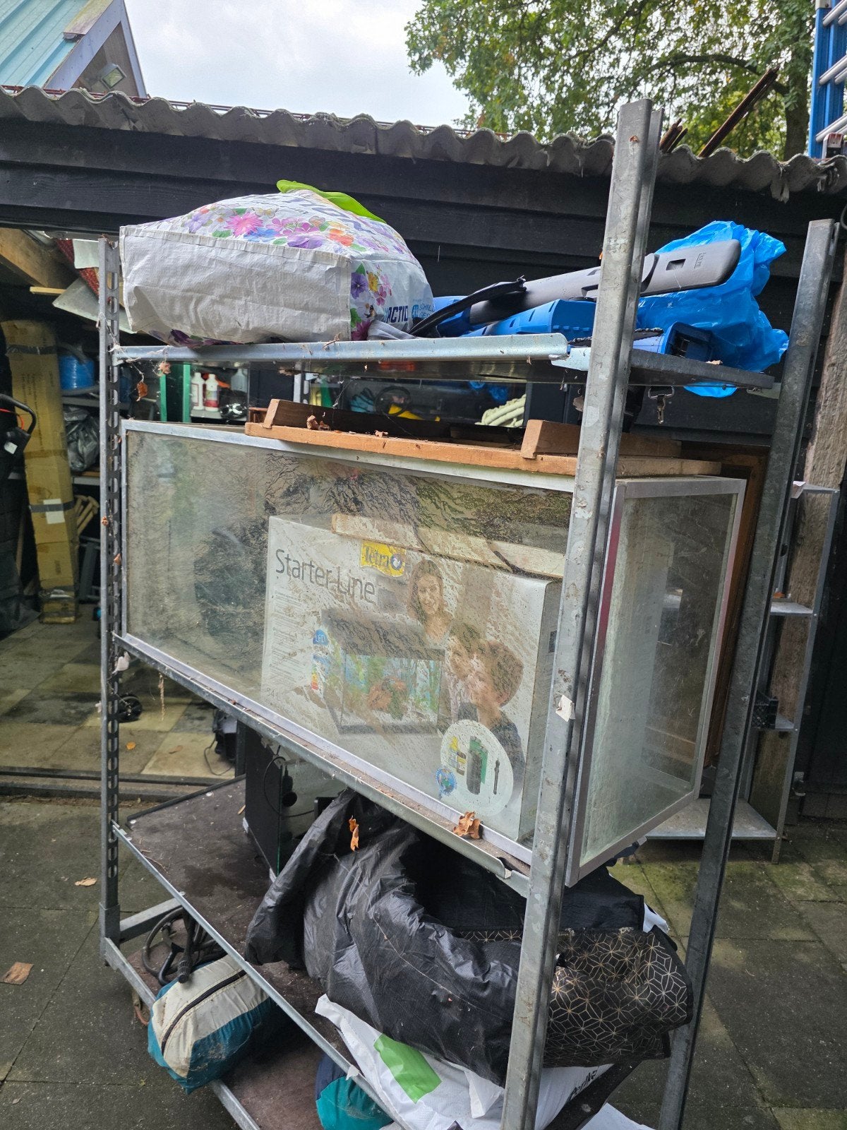 Aquarium groot, Dieren en Toebehoren, Ophalen, Gebruikt