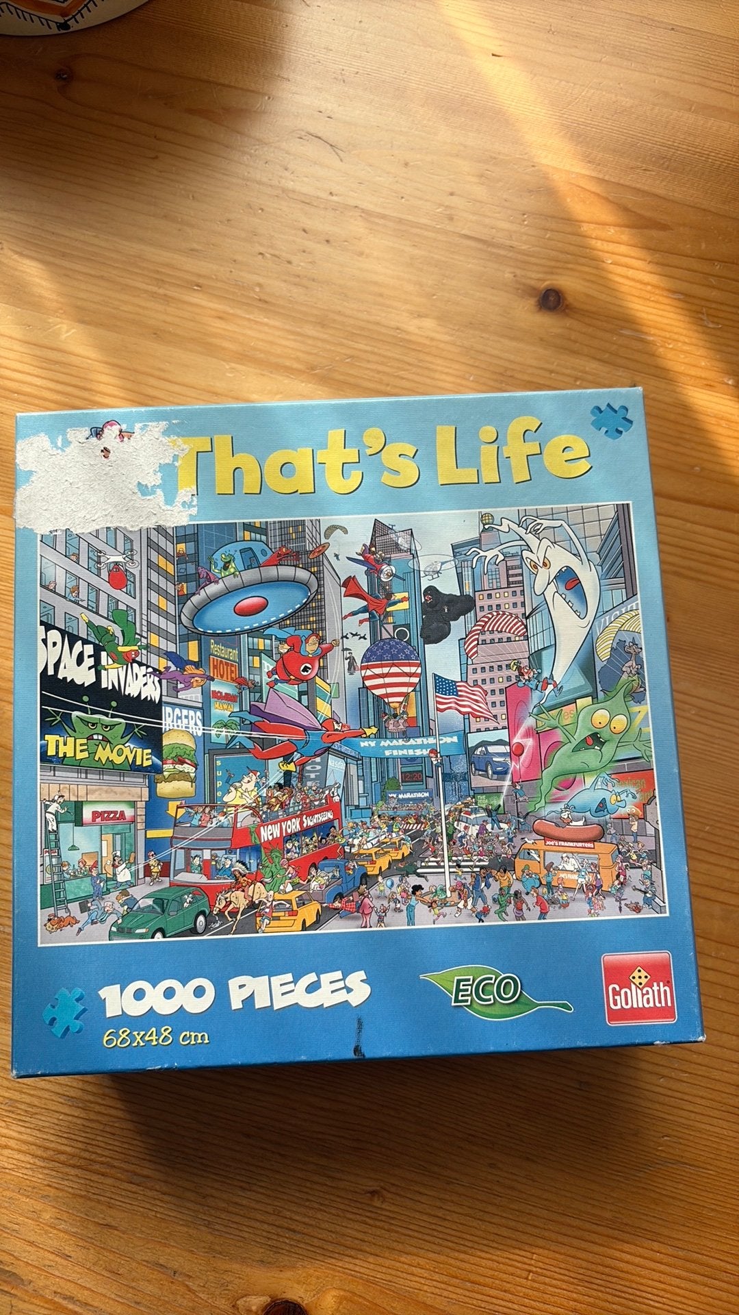That s life puzzel 1000 stukjes, Ophalen of Verzenden, 500 t/m 1500 stukjes, Zo goed als nieuw