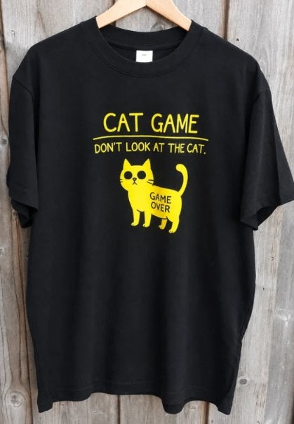 t shirt/ Cat Game/ XXL, Zwart, Nieuw, Overige maten, Ophalen of Verzenden