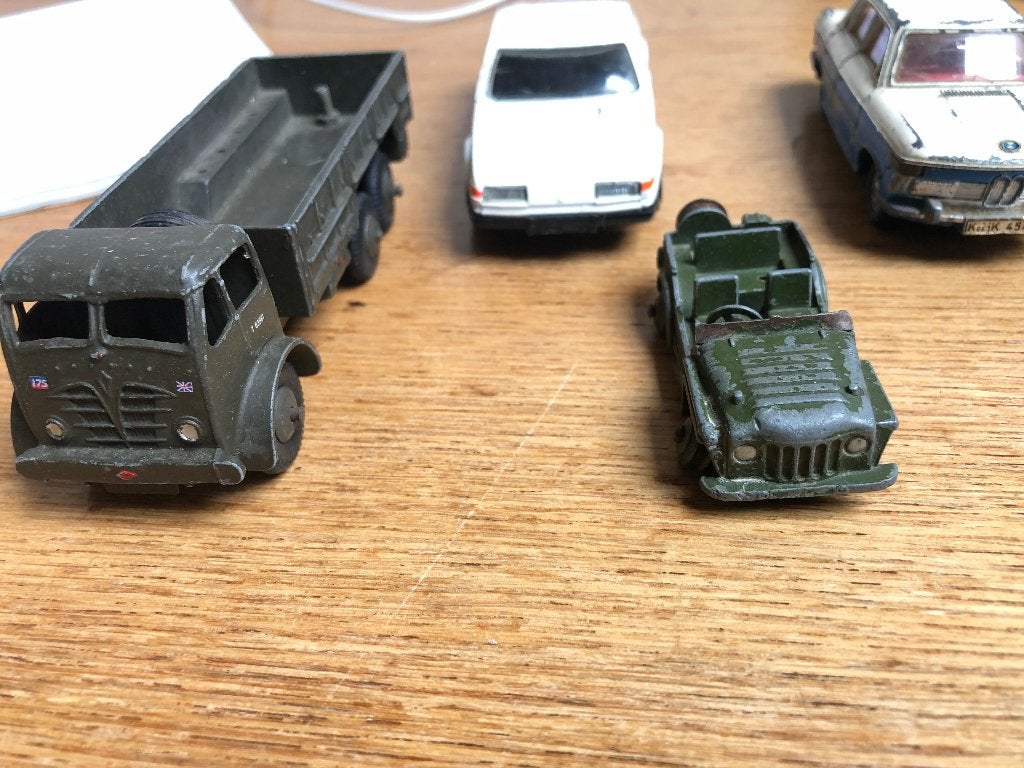 lotje dinky toy BMW Rover, Verzamelen, Speelgoed, Ophalen of Verzenden, Gebruikt