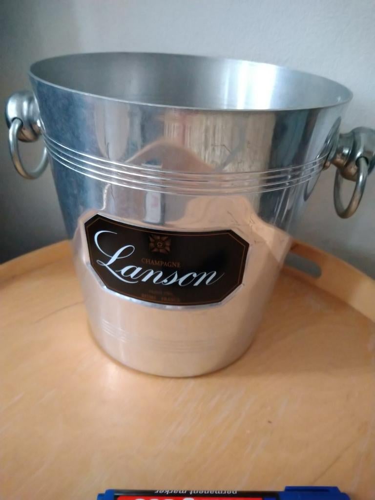 Lanson champagne koeler champagne emmer, Ophalen of Verzenden, Minder dan 50 cm, Minder dan 5 flessen