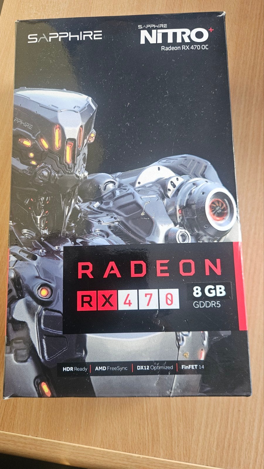 Sapphire Nitro+ Radeon RX 470 OC 8GB GDDR5 Videokaart, Computers en Software, Ophalen of Verzenden