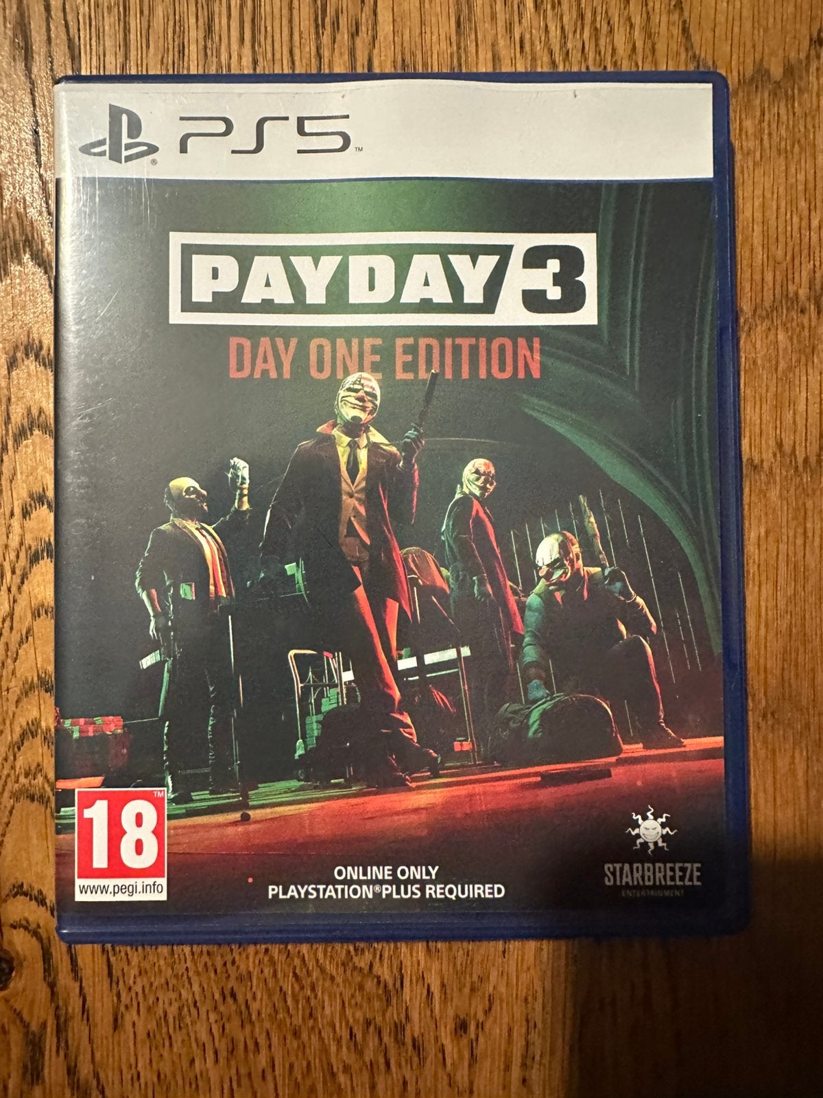 PayDay 3 - Ps5, Ophalen of Verzenden, Zo goed als nieuw, Vanaf 18 jaar