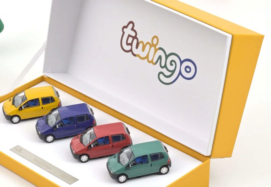 Renault Twingo 1993 4 cars Gift box 1:43 lim.ed NOREV 517423