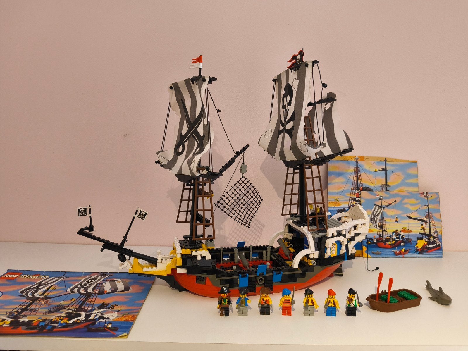 Lego 6289 Redbeard's Runner. Piratenschip, Kinderen en Baby's, Speelgoed | Duplo en Lego, Gebruikt, Lego, Inclusief minifiguren