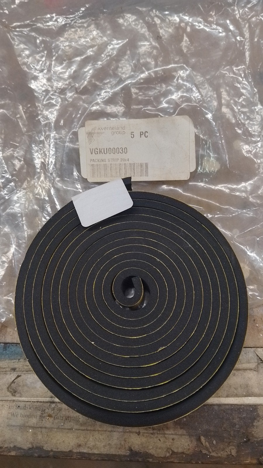VGKU00030 pakkingstrip 20x4 - pz 135 pz 165 pz 185, Minder dan 4 cm, Overige materialen, Nieuw, Ophalen of Verzenden