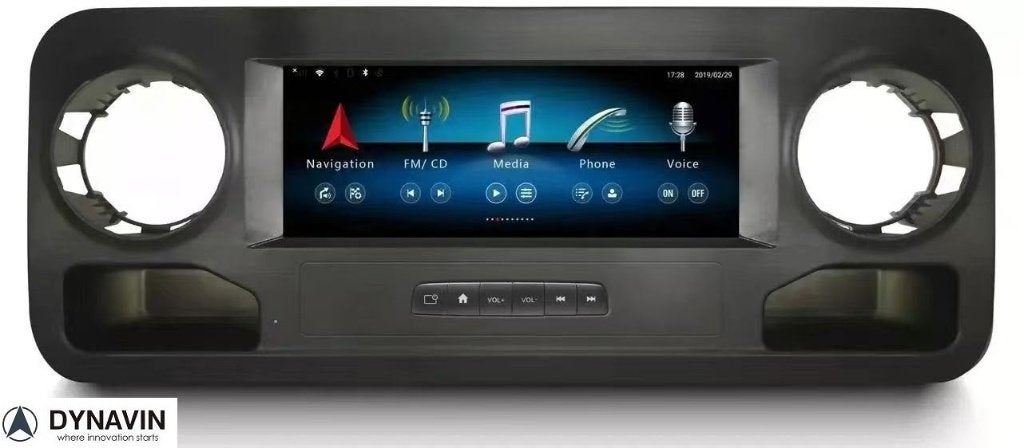 navigatie mercedes sprinter vanaf 2018 carkit carplay usb, Ophalen of Verzenden, Dynavin, VERKOOP@INBOUWNAVIGATIE.COM, Oberonweg 262 3208pg