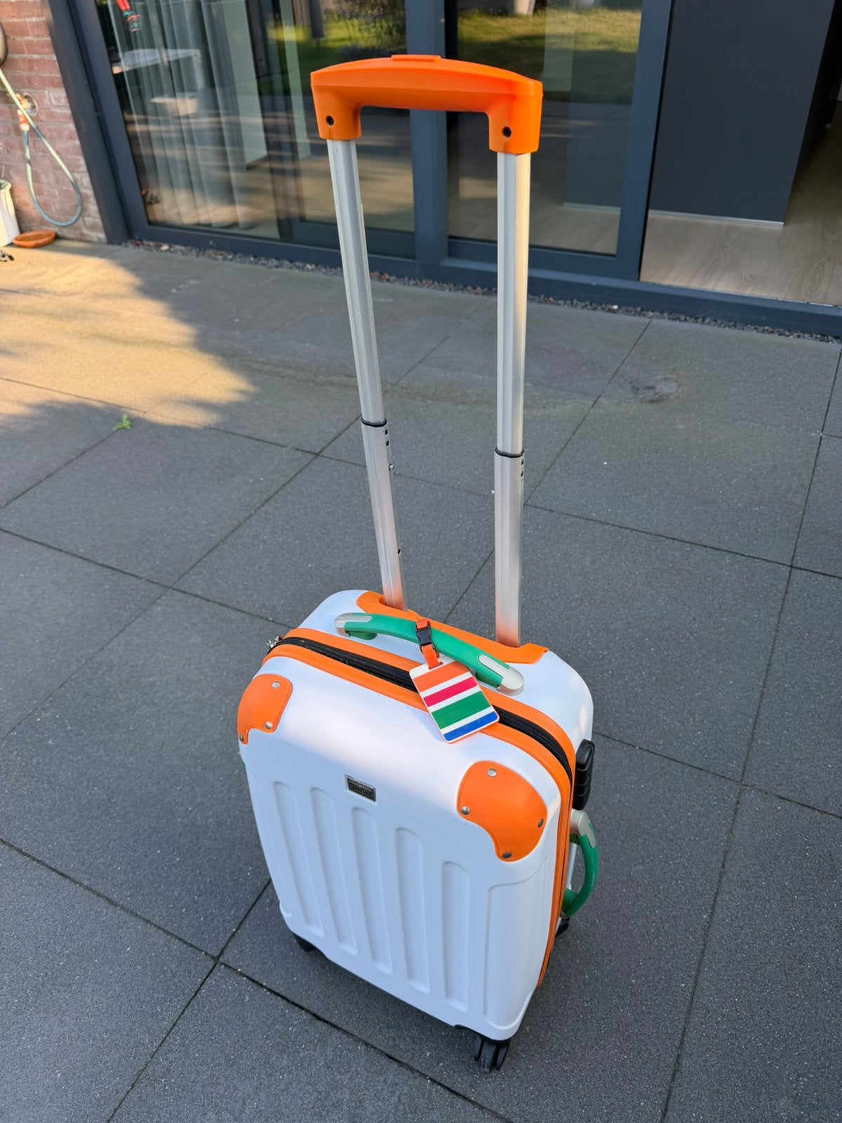 Koffer, Ophalen of Verzenden, Zo goed als nieuw, Hard kunststof