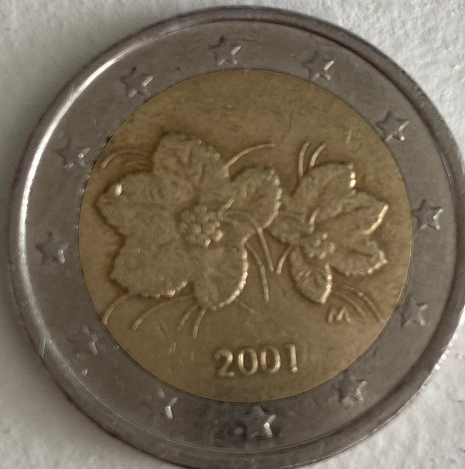 Zeldzame 2 euromunt uit  2001!, Postzegels en Munten, Munten | Europa | Euromunten, Ophalen of Verzenden, Finland, 2 euro