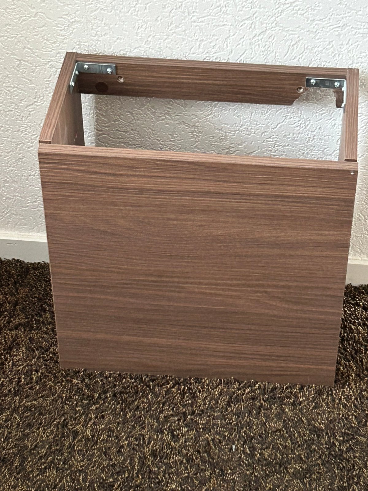 Fonteinkast  toilet walnoot kleur, Ophalen, Minder dan 50 cm, Zo goed als nieuw, Minder dan 100 cm