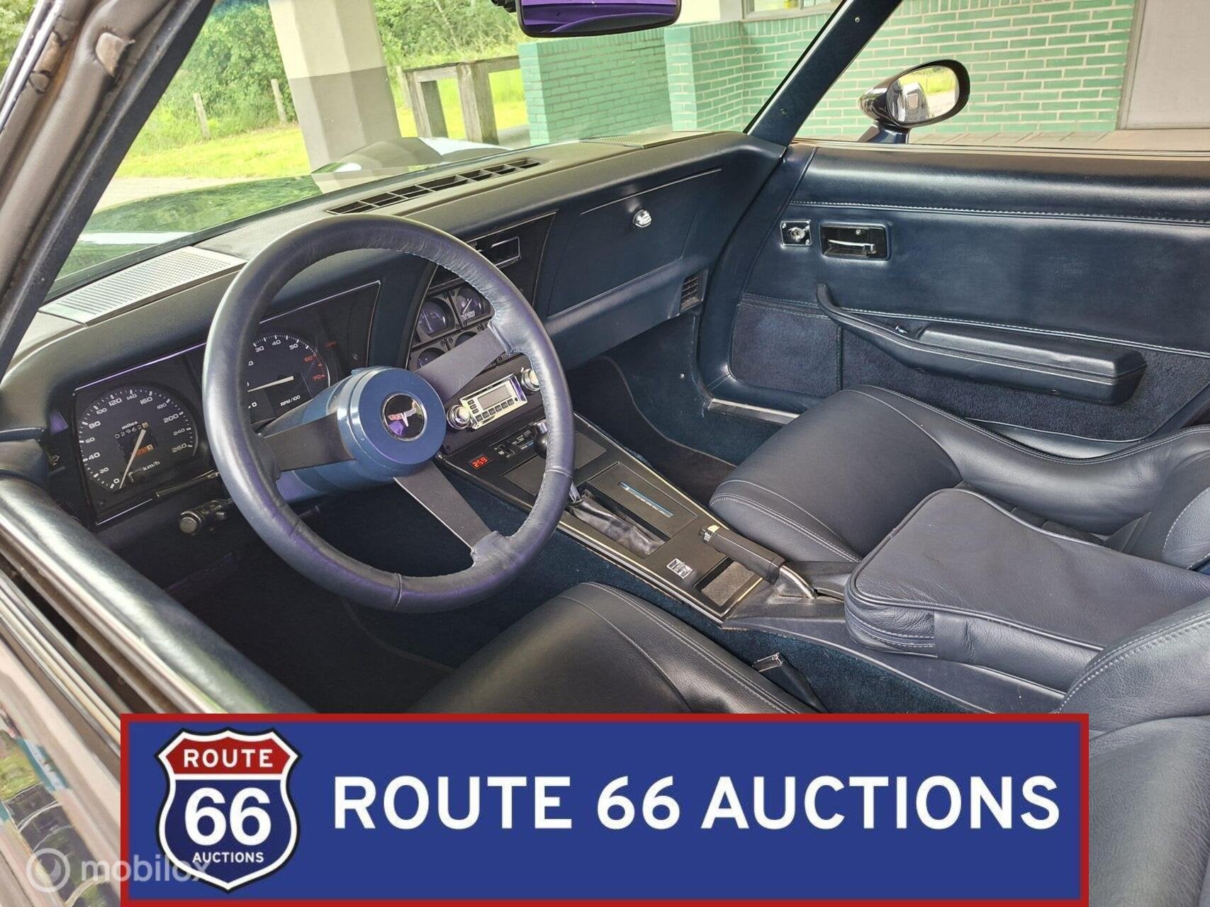 Chevrolet Corvette | Route 66 Auctions, Auto's, Oldtimers, Overige carrosserieën, Chevrolet, Zwart, Bedrijf