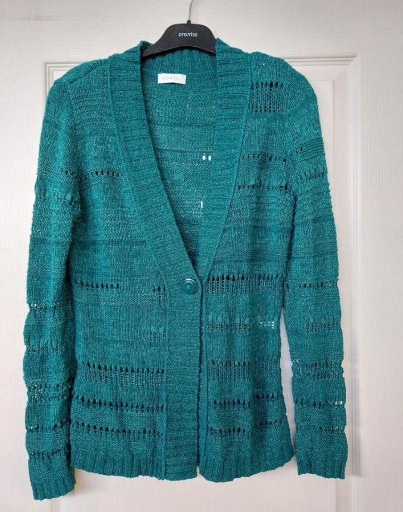Vest zeegroen Bonita maat S 36-38, Bonita, Ophalen of Verzenden, Maat 36 (S), Gedragen