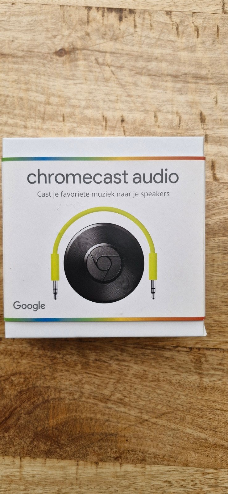 Google Chromecast Audio - Stream muziek naar je speakers, Ophalen of Verzenden, Zo goed als nieuw