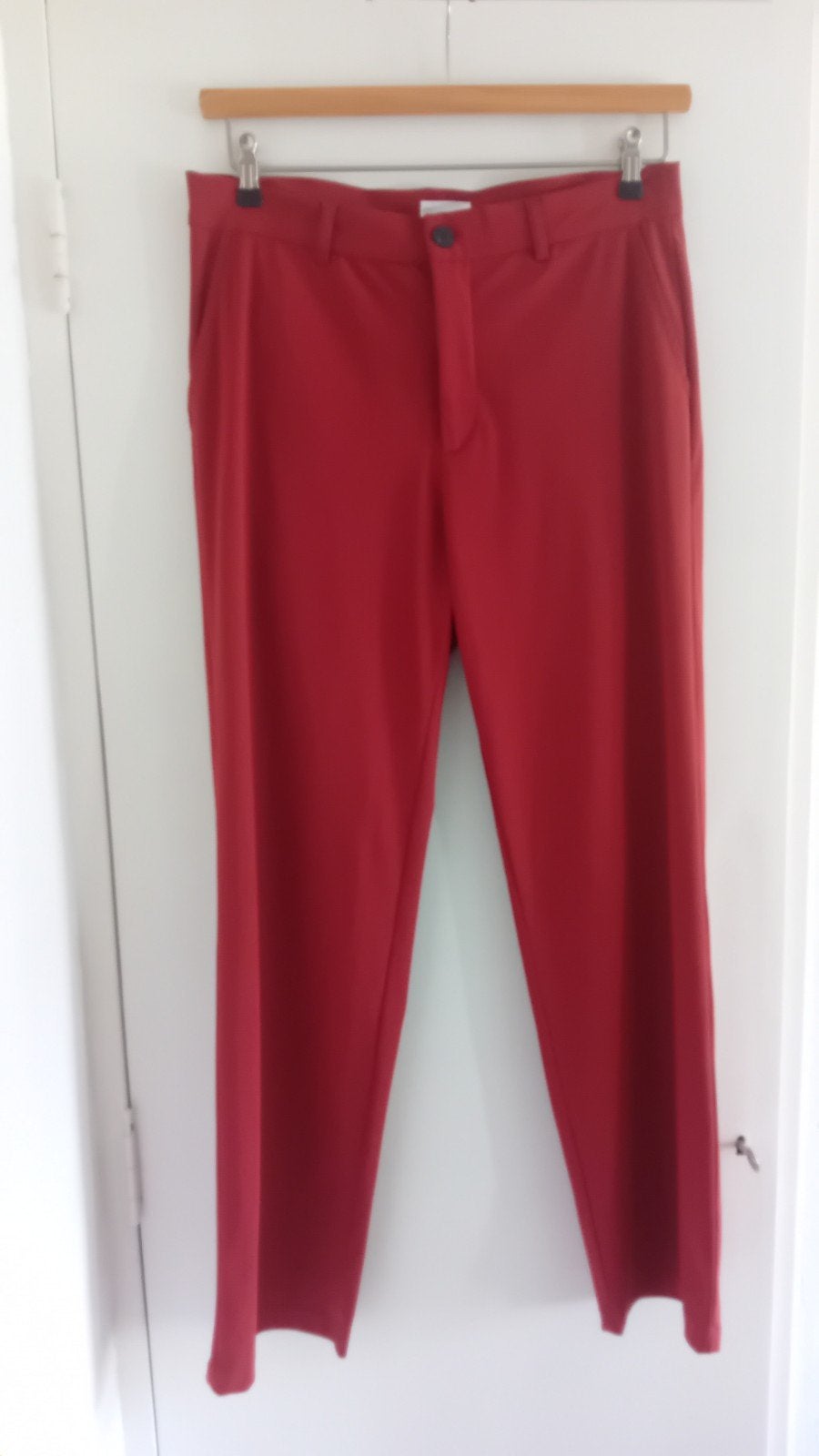 Jane Lushka travel broek terra roestbruin M, Kleding | Dames, Maat 38/40 (M), Bruin, Ophalen of Verzenden, Zo goed als nieuw