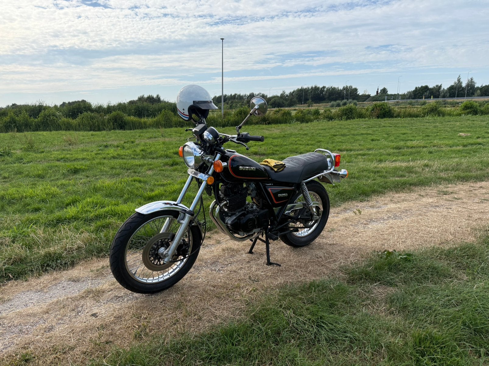 Suzuki GN250 - Klassieke Naked Bike, Motoren, 250 cc, Occasion, Particulier, Handgeschakeld
