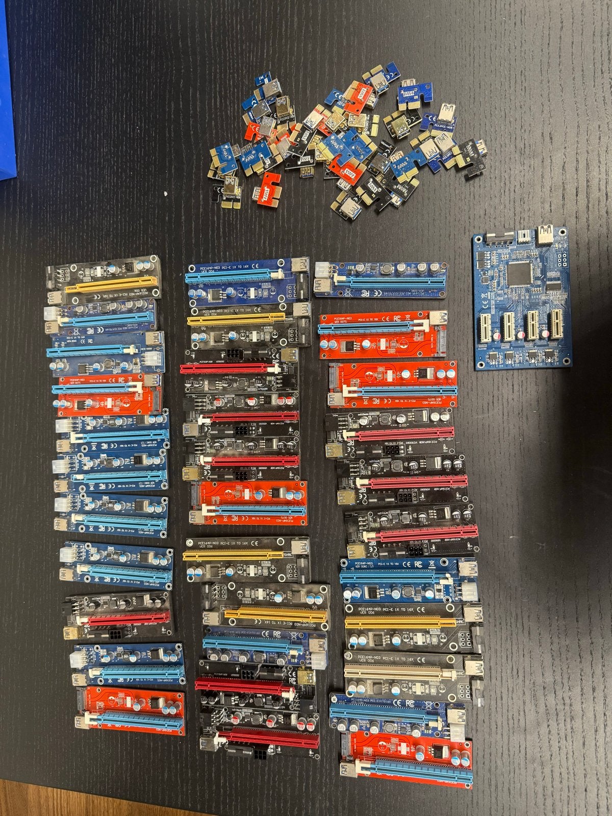 33x PCIe Risers (voor bijv videokaarten), Ophalen of Verzenden, Gebruikt, PCI-Express 1