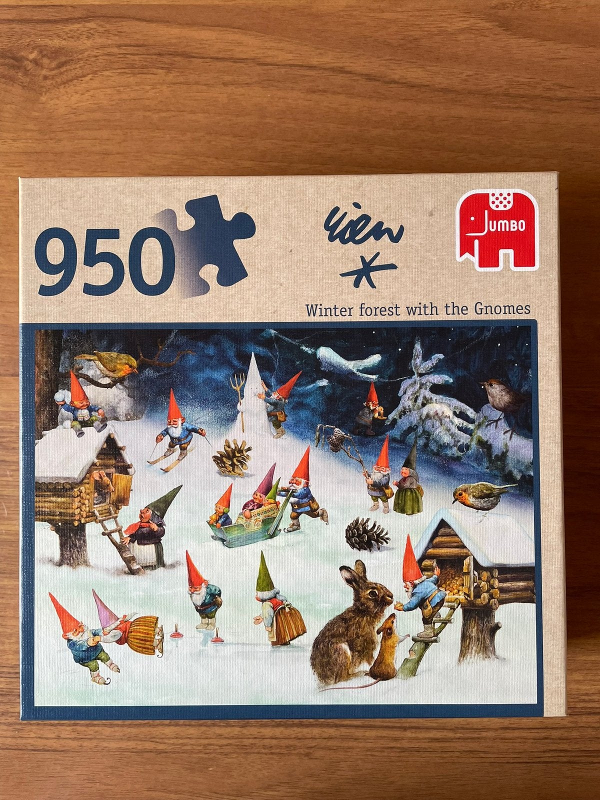 Rien Poortvliet legpuzzel 950 stukjes, Ophalen of Verzenden, 500 t/m 1500 stukjes, Zo goed als nieuw