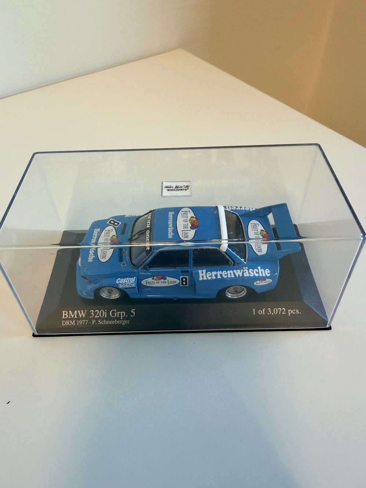 BMW 320i, Ophalen of Verzenden, Zo goed als nieuw, Auto, MiniChamps