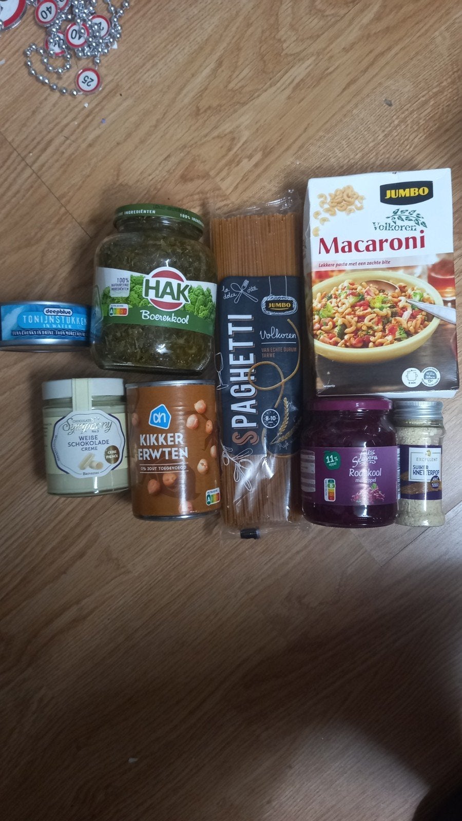 levensmiddelen pakketje, Ophalen of Verzenden